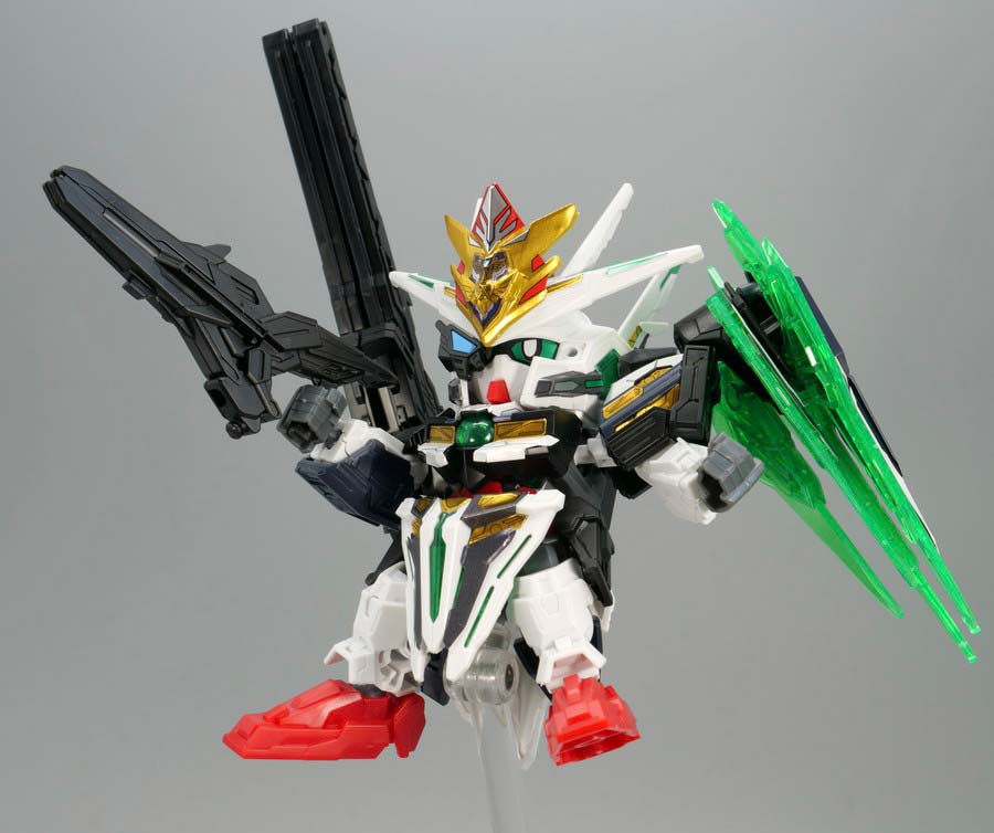 キャプテンクアンタGFのガンプラレビュー画像です
