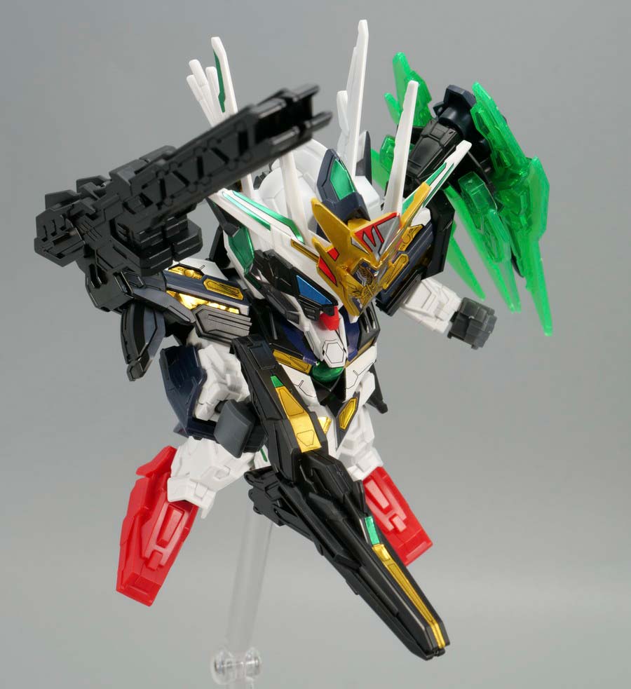 キャプテンクアンタGFのガンプラレビュー画像です