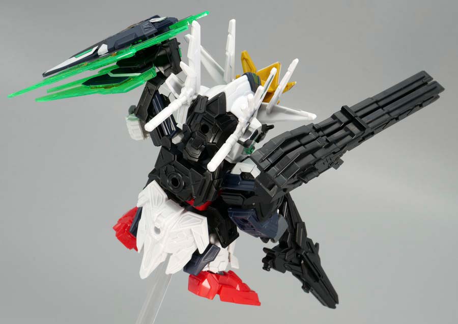 キャプテンクアンタGFのガンプラレビュー画像です