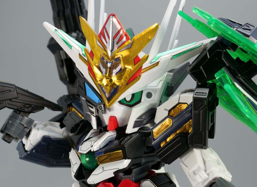 キャプテンクアンタGFのガンプラレビュー画像です