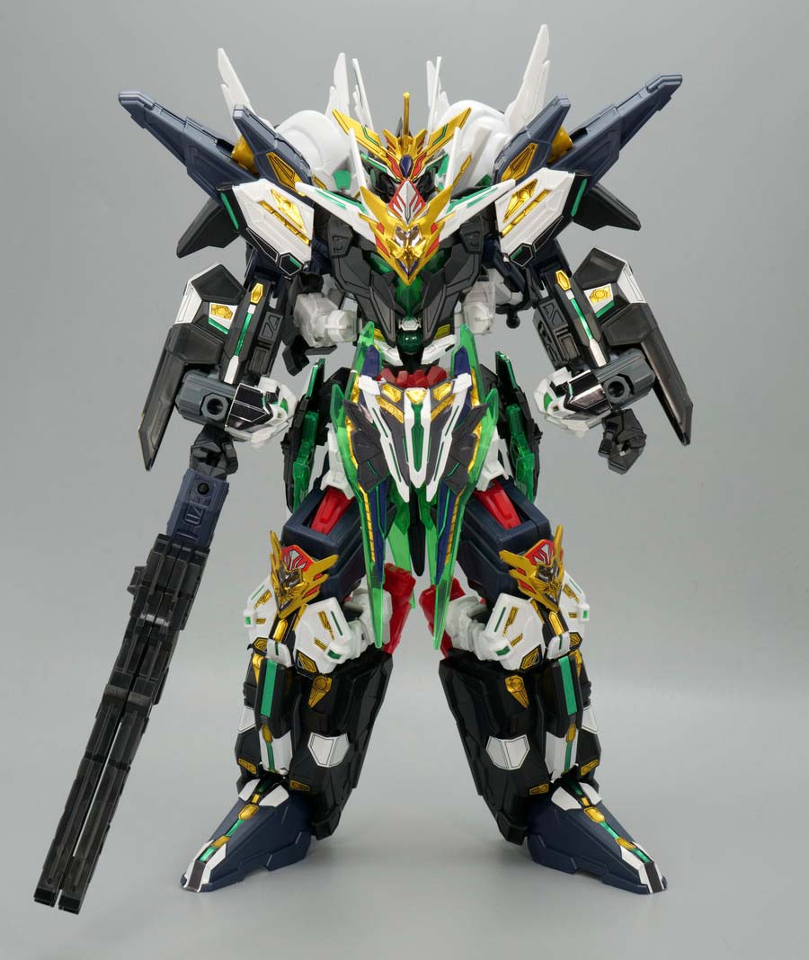 ジェネラルフォートレスへの合体方法のガンプラ画像です
