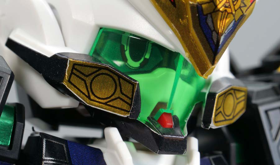 GFガンダムアストレア タイプ-Fのガンプラレビュー画像です