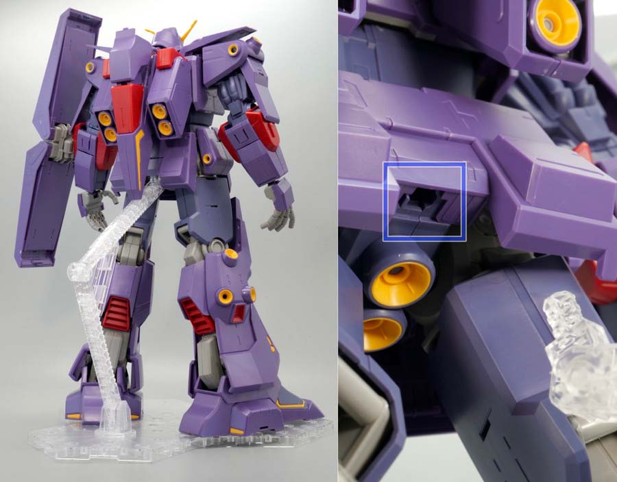HGサイコガンダムMk-II（マークツー）のガンプラレビュー画像です