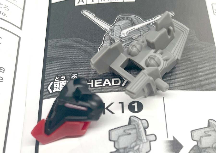 HGサイコガンダムMk-II（マークツー）のガンプラレビュー画像です