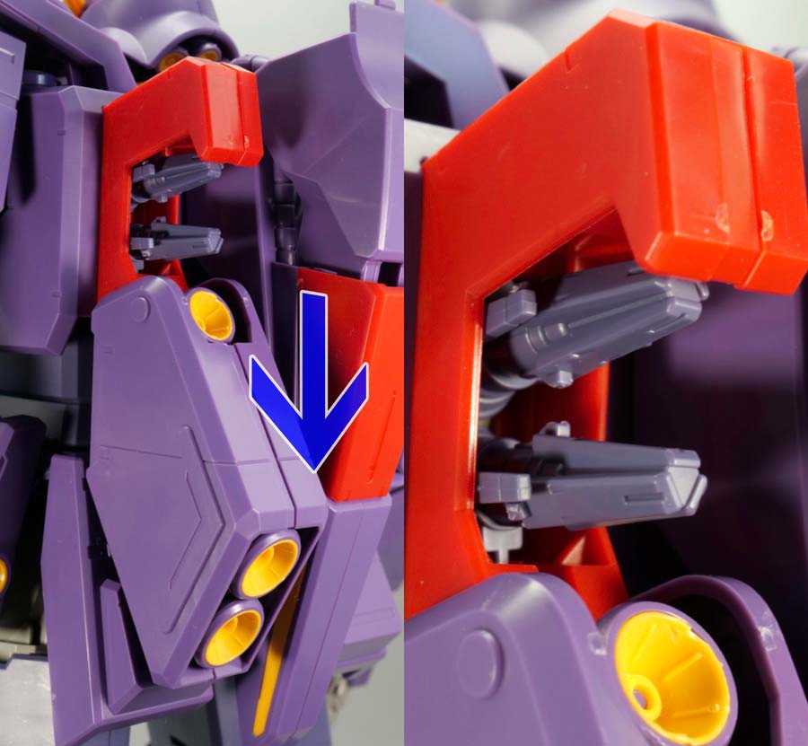 HGサイコガンダムMk-II（マークツー）のガンプラレビュー画像です