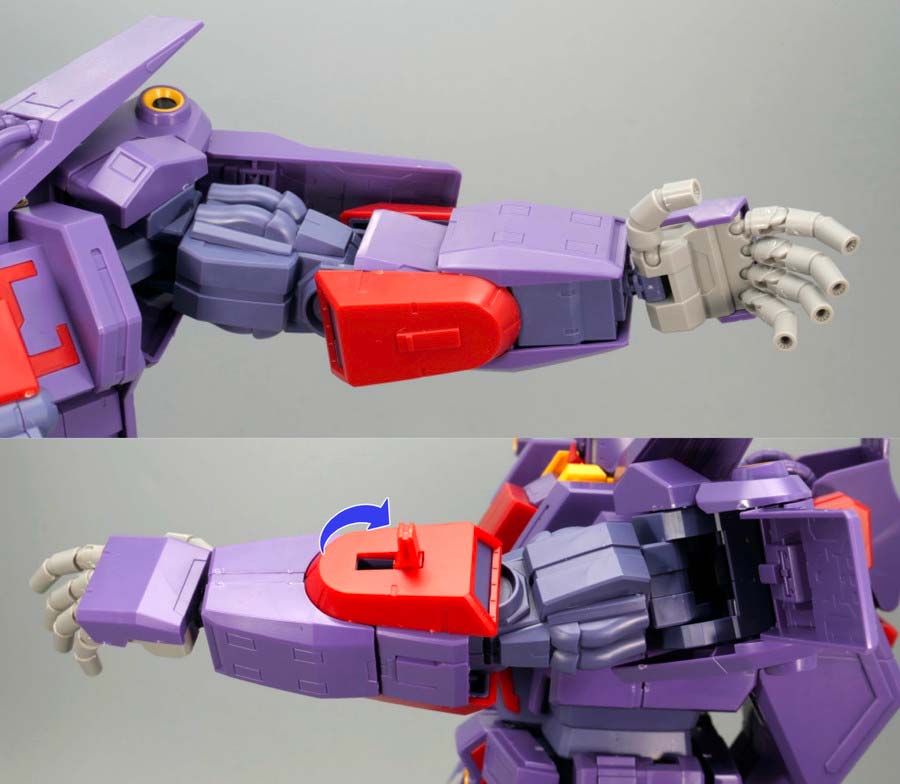 HGサイコガンダムMk-II（マークツー）のガンプラレビュー画像です