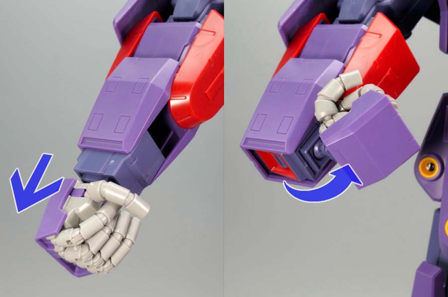 HGサイコガンダムMk-II（マークツー）のガンプラレビュー画像です
