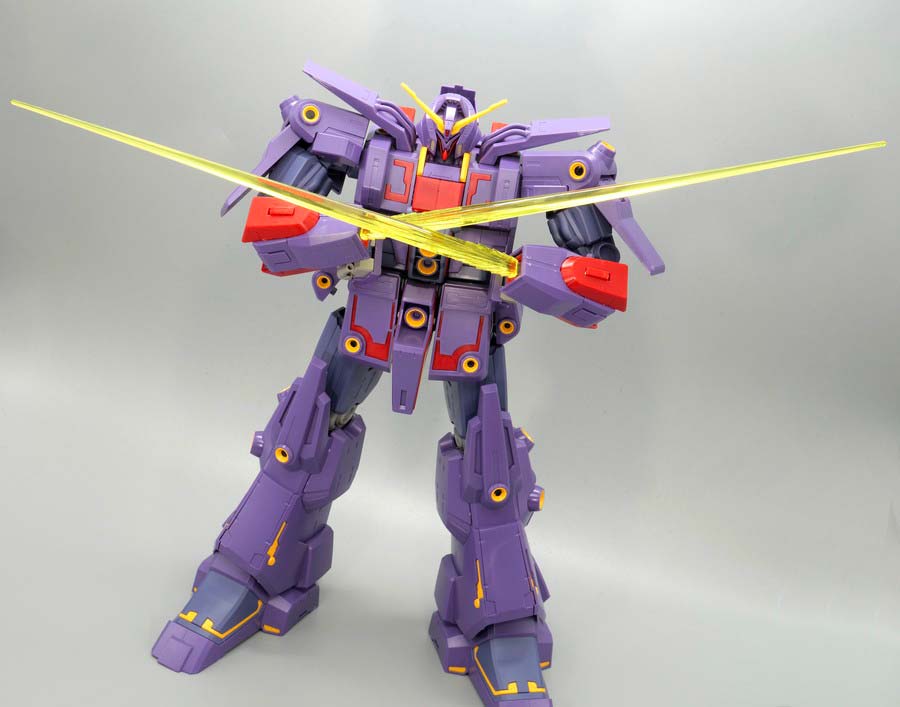 HGサイコガンダムMk-II（マークツー）のガンプラレビュー画像です