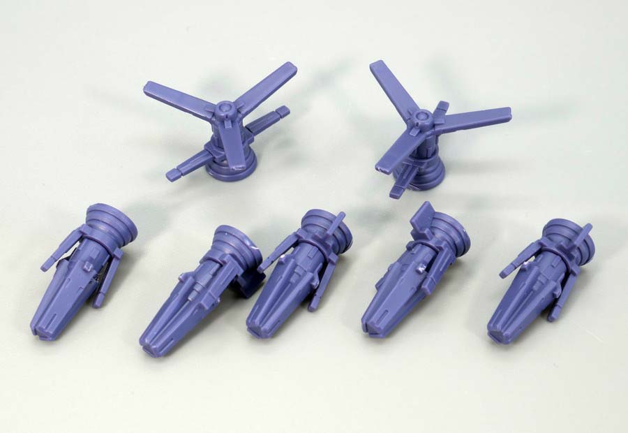 HGサイコガンダムMk-II（マークツー）のガンプラレビュー画像です
