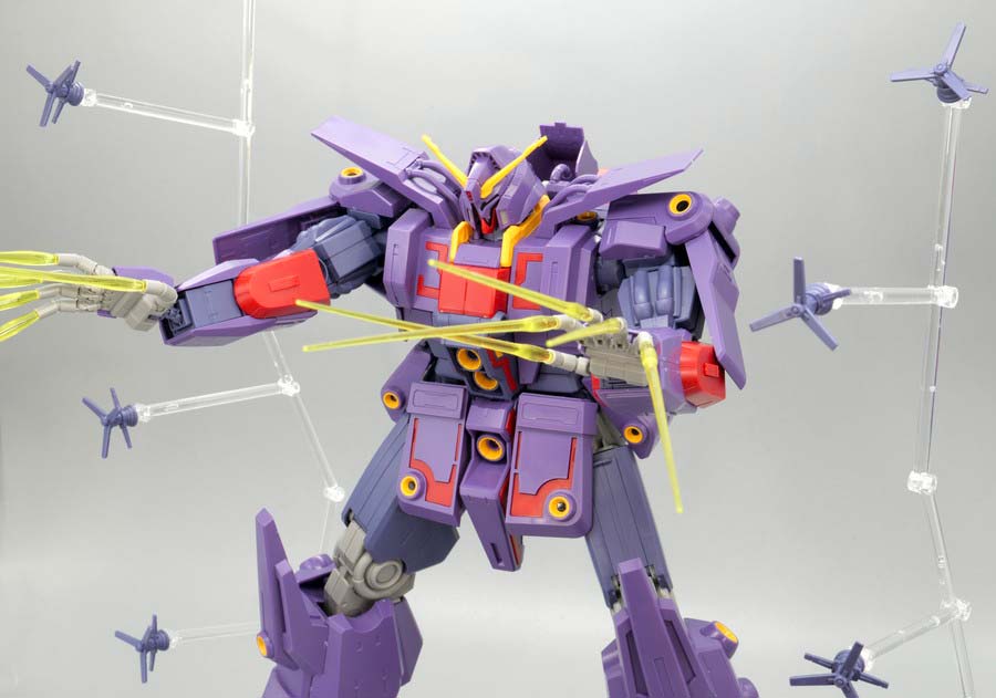 HGサイコガンダムMk-II（マークツー）のガンプラレビュー画像です