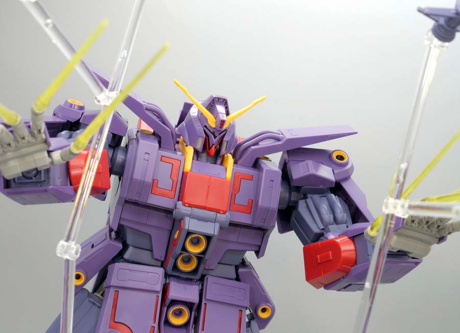 HGサイコガンダムMk-II（マークツー）のガンプラレビュー画像です