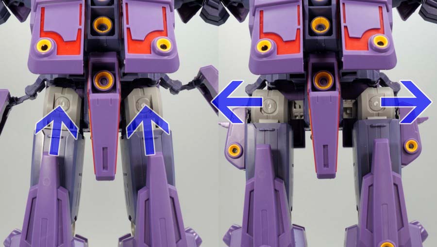 HGサイコガンダムMk-II（マークツー）のガンプラレビュー画像です