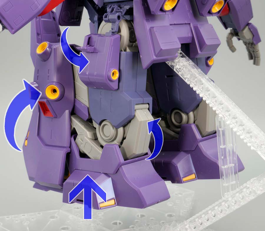 HGサイコガンダムMk-II（マークツー）のガンプラレビュー画像です