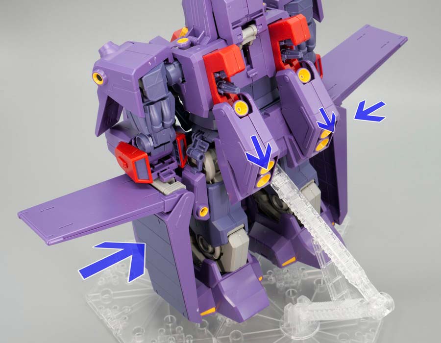 HGサイコガンダムMk-II（マークツー）のガンプラレビュー画像です