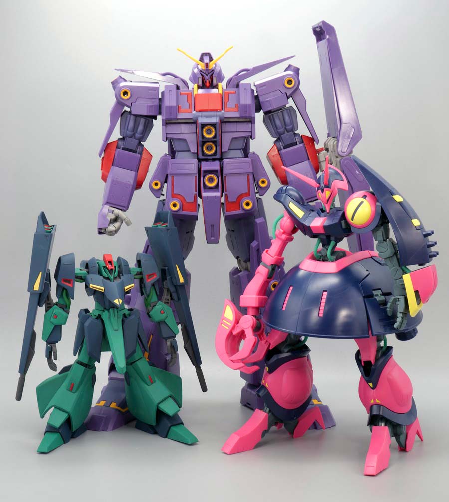ロザミア・バダムが搭乗したガンプラ画像です
