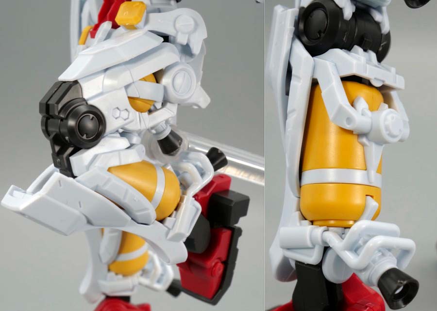 HGゲルググ スガイ機のガンプラレビュー画像です