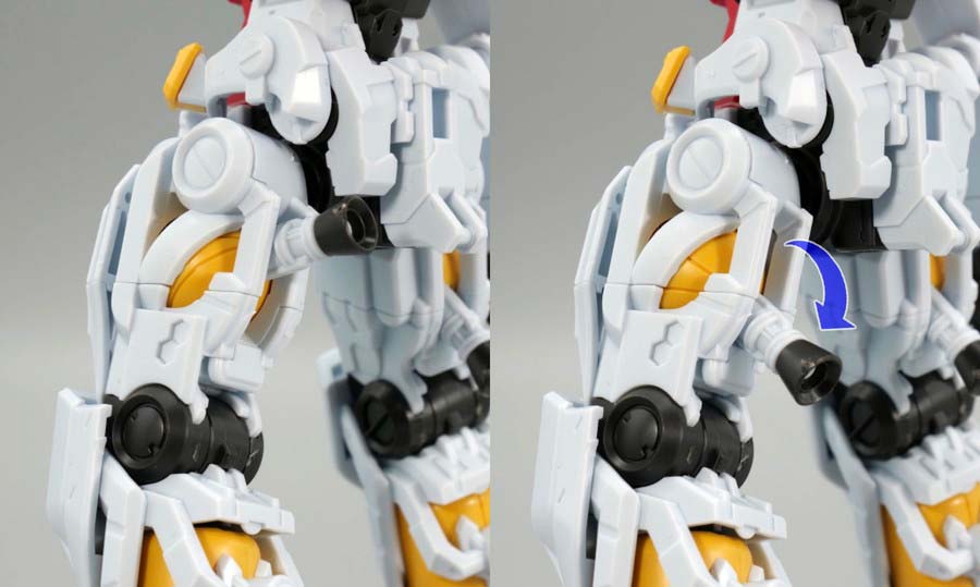 HGゲルググ スガイ機のガンプラレビュー画像です