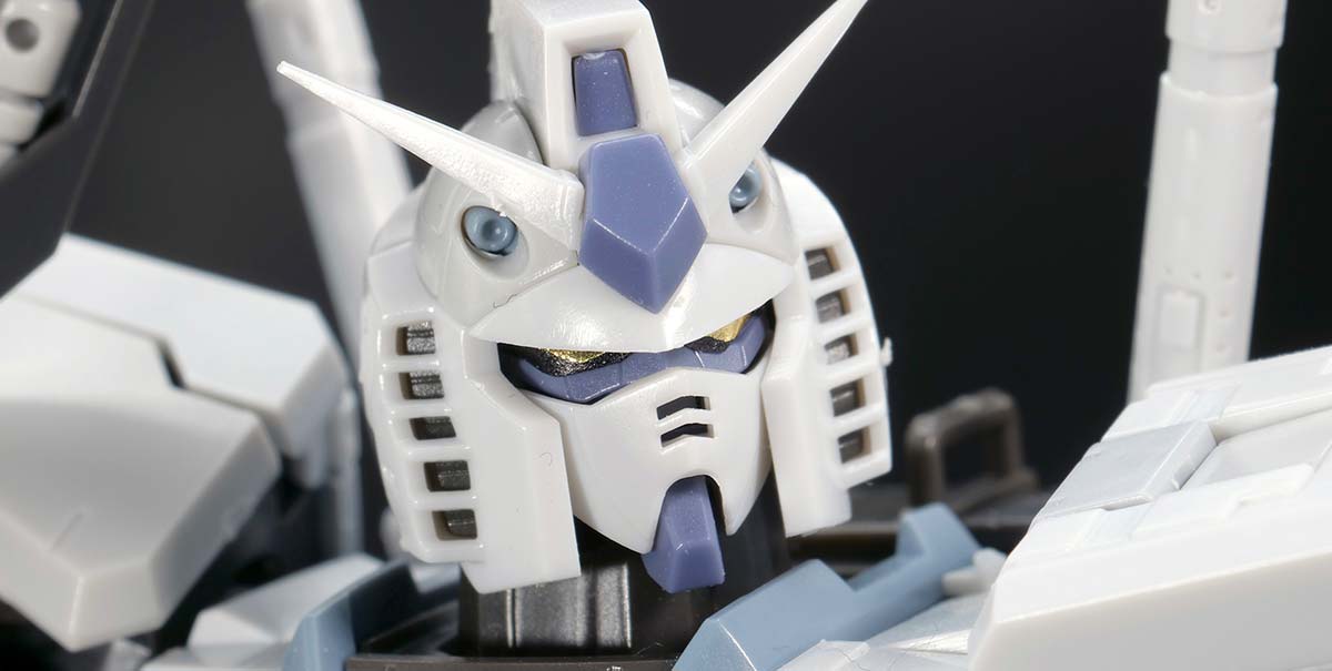 RG G-3ガンダムのガンプラレビュー画像です