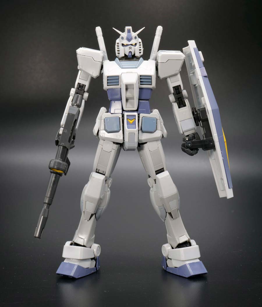 RG G-3ガンダムのガンプラレビュー画像です
