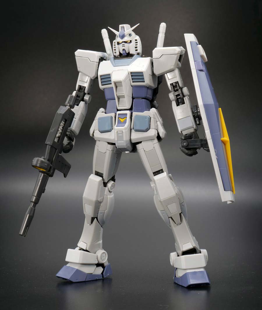 RG G-3ガンダムのガンプラレビュー画像です