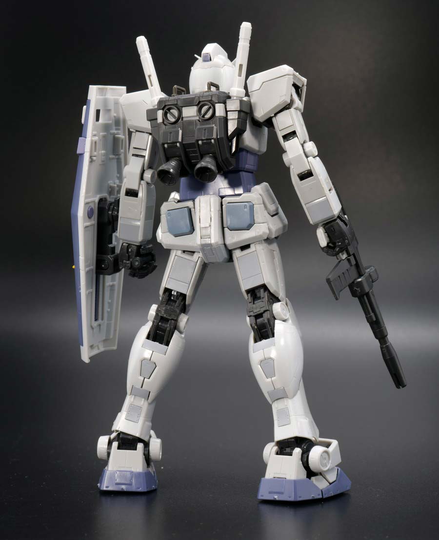 RG G-3ガンダムのガンプラレビュー画像です