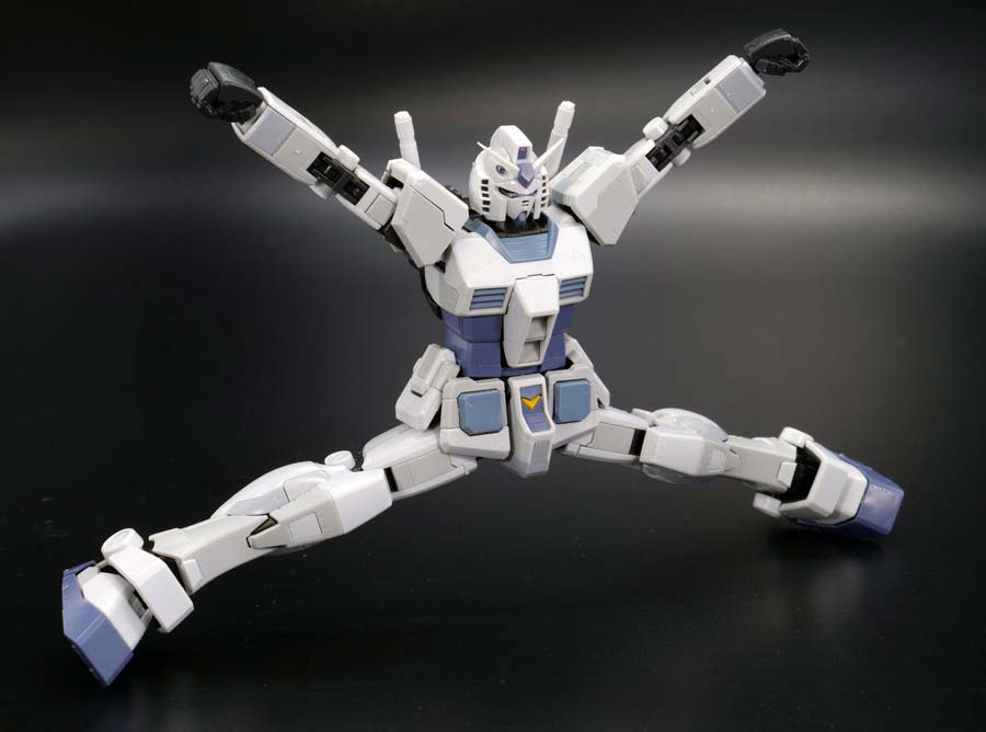 RG G-3ガンダムのガンプラレビュー画像です