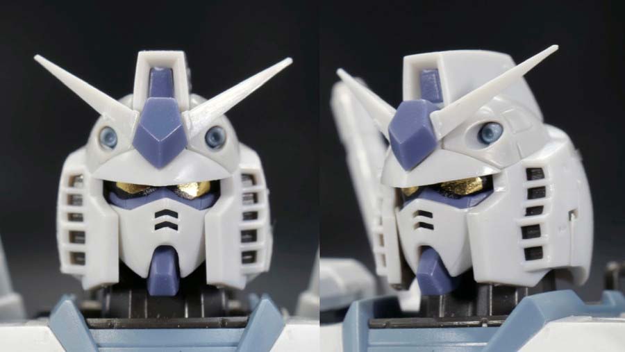 RG G-3ガンダムのガンプラレビュー画像です