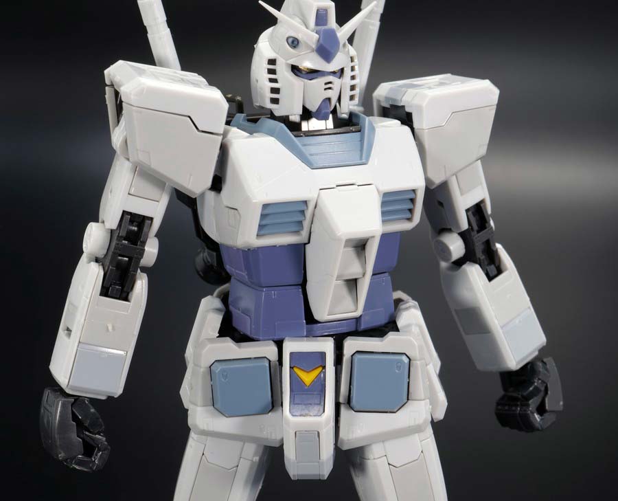 RG G-3ガンダムのガンプラレビュー画像です