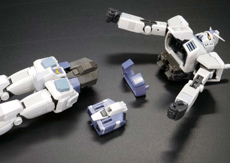 RG G-3ガンダムのガンプラレビュー画像です