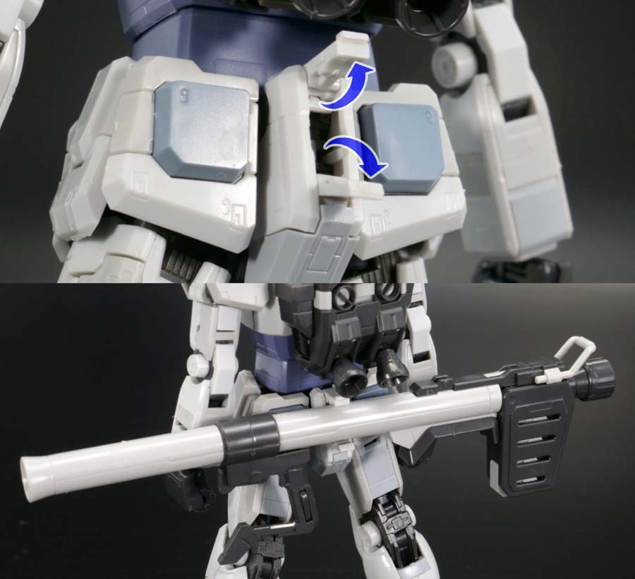 RG G-3ガンダムのガンプラレビュー画像です