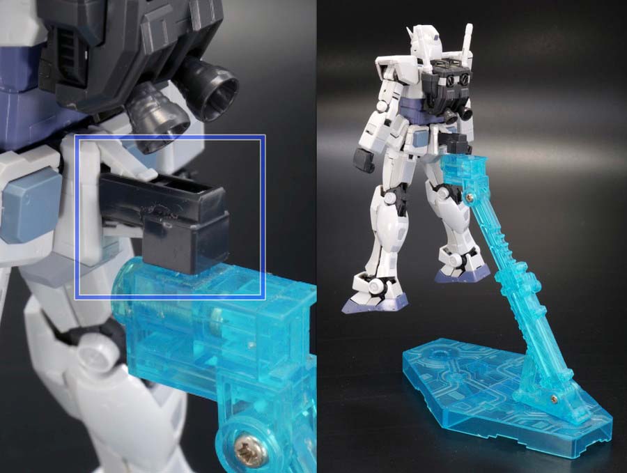 RG G-3ガンダムのガンプラレビュー画像です