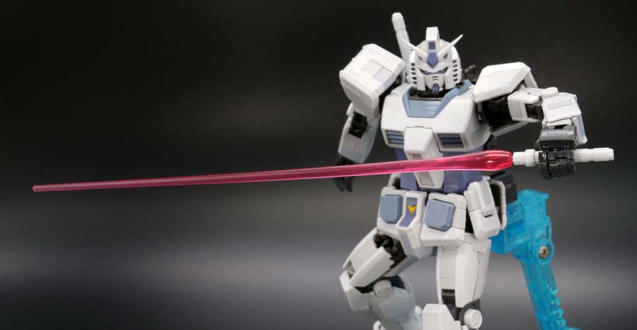 RG G-3ガンダムのガンプラレビュー画像です