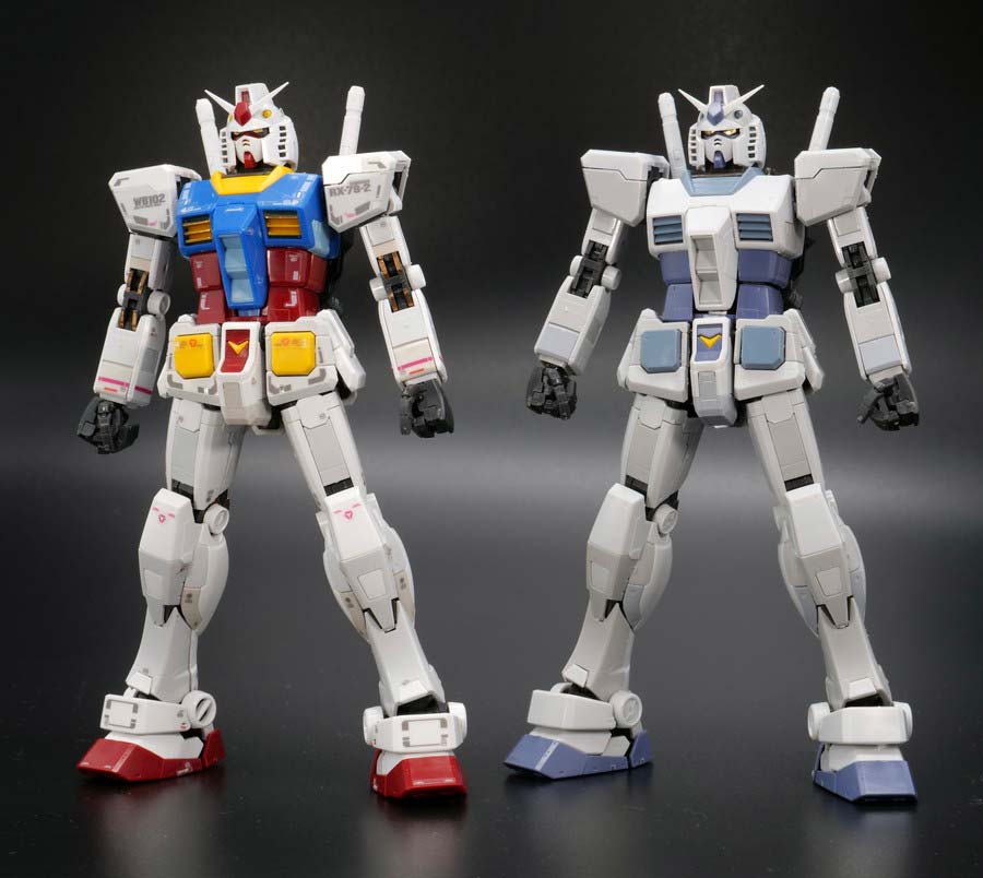 RG G-3ガンダムのガンプラレビュー画像です