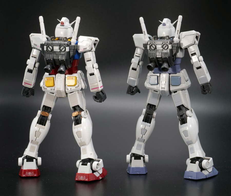 RG G-3ガンダムのガンプラレビュー画像です