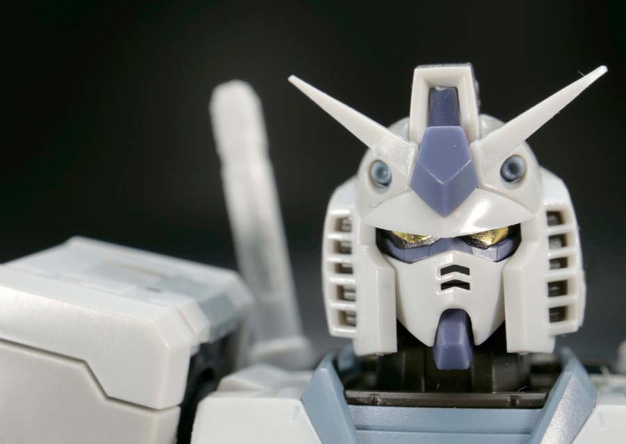 RG G-3ガンダムのガンプラレビュー画像です
