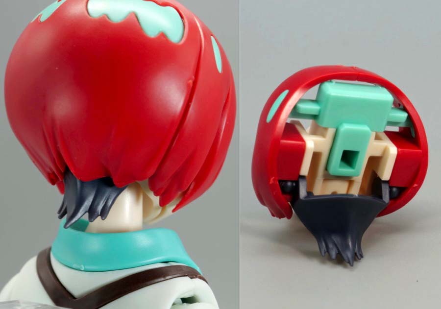 フィギュアライズスタンダード アマテ・ユズリハ（マチュ）のガンプラレビュー画像です