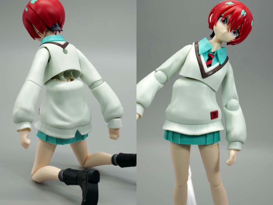フィギュアライズスタンダード アマテ・ユズリハ（マチュ）のガンプラレビュー画像です