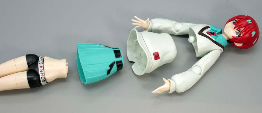 フィギュアライズスタンダード アマテ・ユズリハ（マチュ）のガンプラレビュー画像です