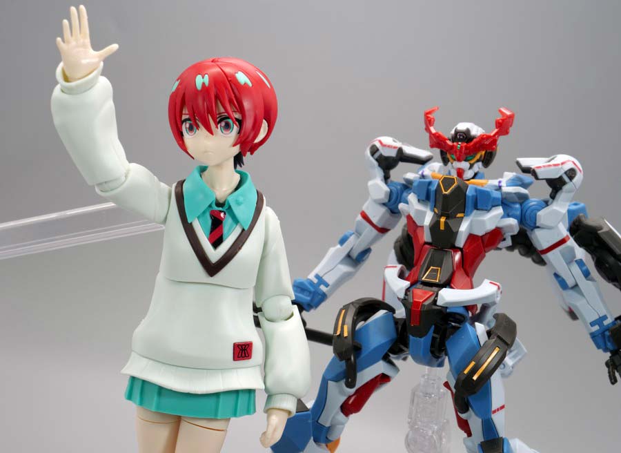 フィギュアライズスタンダード アマテ・ユズリハ（マチュ）のガンプラレビュー画像です