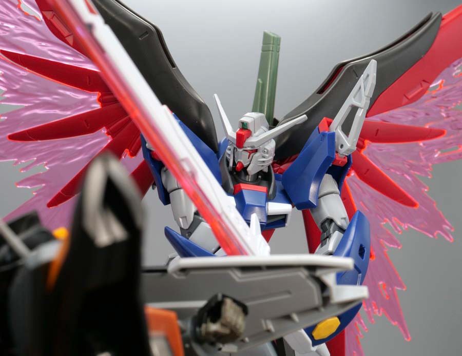 HGブラックナイトスコードルドラ リデラード機&ダニエル機&リュー機 セットのガンプラレビュー画像です