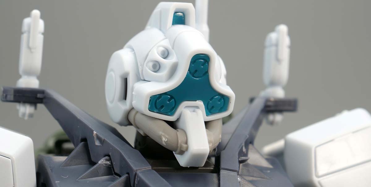 HGゲルググ ボカタ機のガンプラレビュー画像です