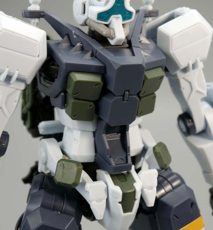 HGゲルググ ボカタ機のガンプラレビュー画像です