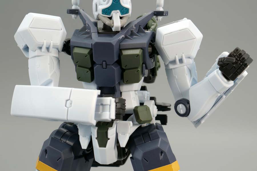 HGゲルググ ボカタ機のガンプラレビュー画像です