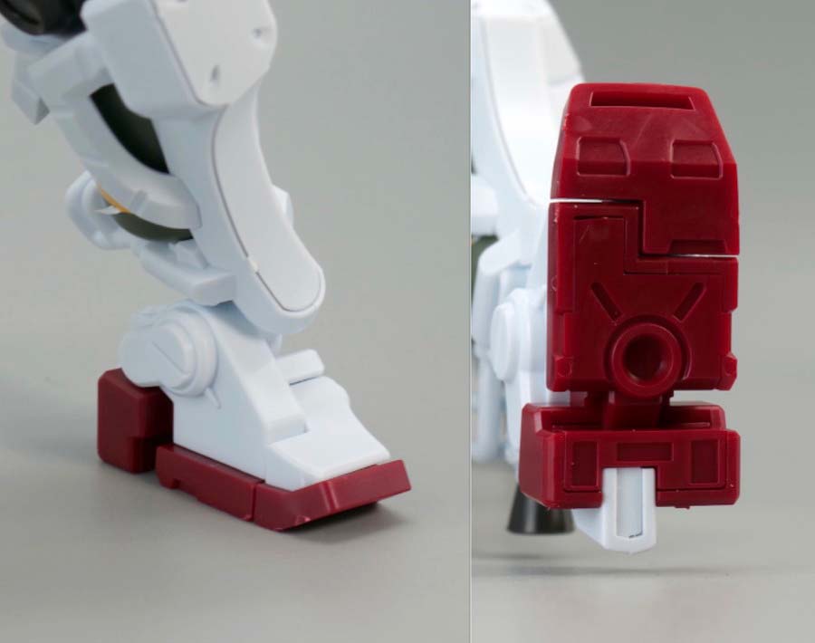 HGゲルググ ボカタ機のガンプラレビュー画像です
