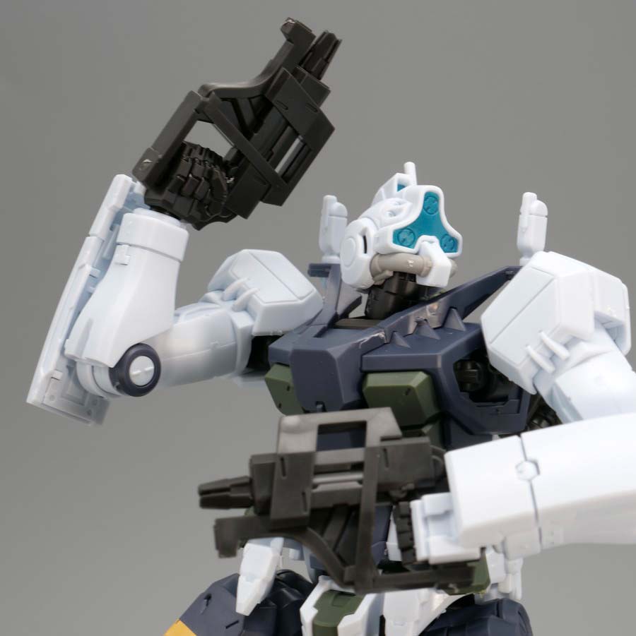 HGゲルググ ボカタ機のガンプラレビュー画像です