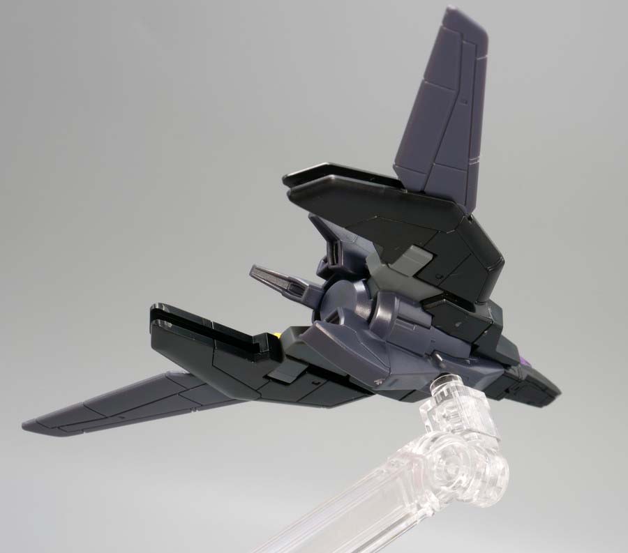 HGガンダムプルトーネブラックのガンプラレビュー画像です