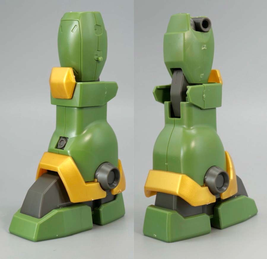 HGレオンのガンプラレビュー画像です