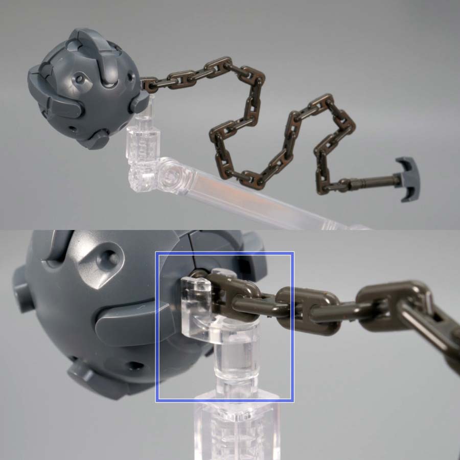 HG赤いガンダムのガンプラレビュー画像です