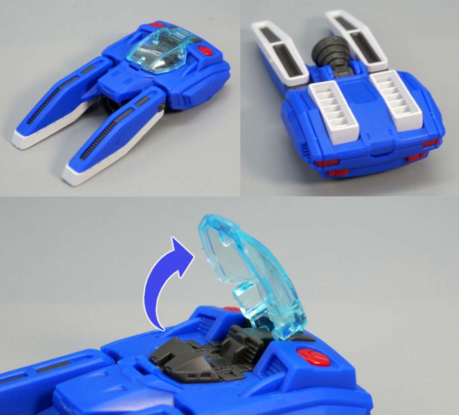 RGシャイニングガンダムのガンプラレビュー画像です