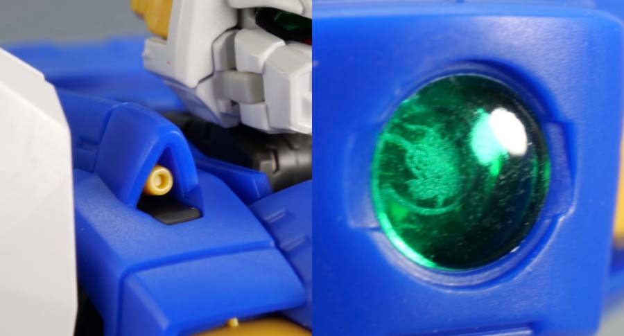 RGシャイニングガンダムのガンプラレビュー画像です